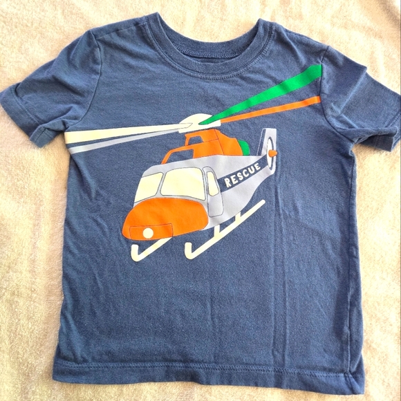 Boy's Helicopter Tee Shirt - Picture 1 of 2